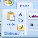 Select the cell or range. Double-click the Format Painter button on the Home tab