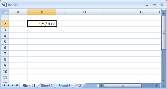 Format Values as Long Date