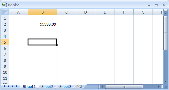 Format Values as Number