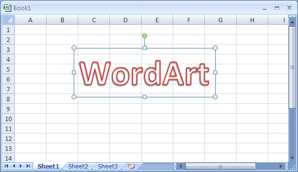 Type the text in WordArt text box.