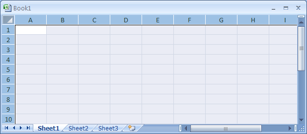 Place a border around the entire worksheet