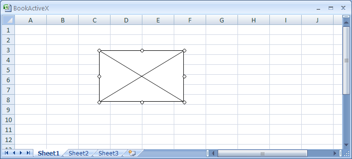 Drag to draw the movie control.