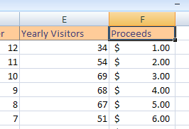 Paste the information into your workbook.