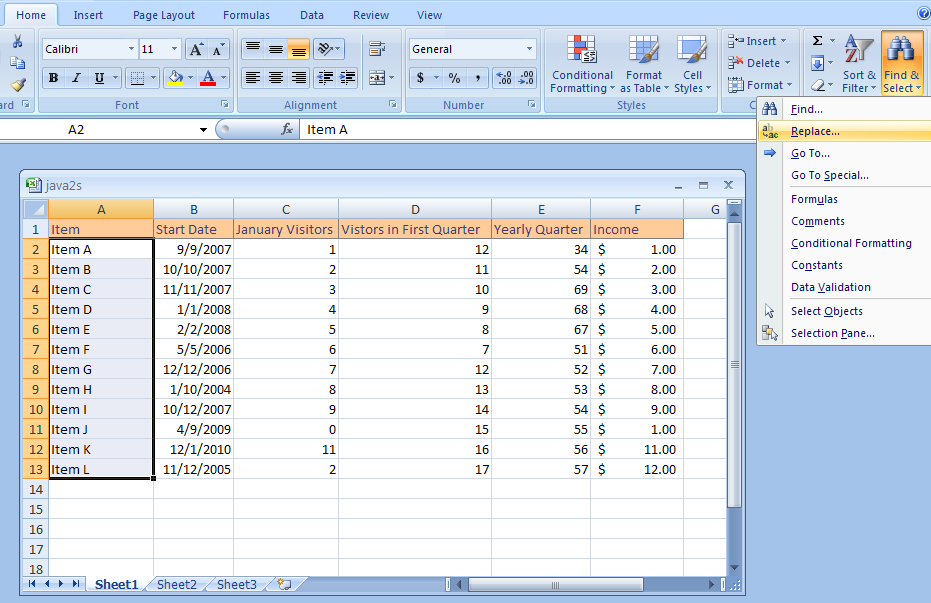 Search for a value or data in a cell and replace it