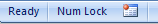 The Status bar displays workbook information, such as cell mode, Office theme name, and current display zoom percentage.