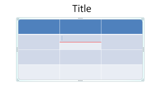 Click the Draw Table button, and then drag the pencil pointer from one boundary to another to add cells.