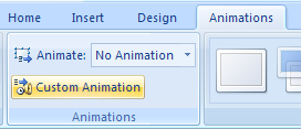 Apply a Customized Animation