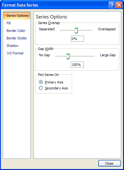 Change The Selected Chart Style To Style 43