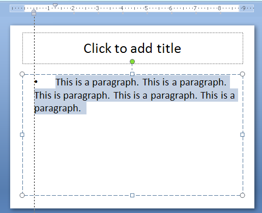 Drag the Hanging Indent to indent second line and later.