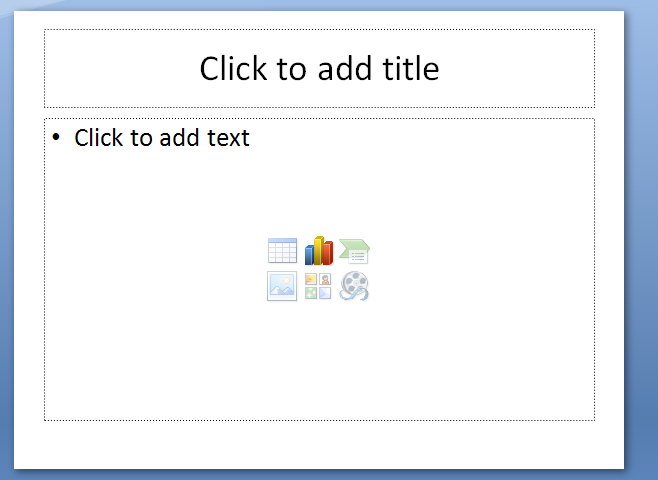 Click the chart icon in the placeholder to add the chart and worksheet.