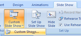 Create a Custom Slide Show