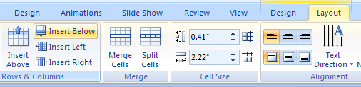 Insert and Delete Columns and Rows