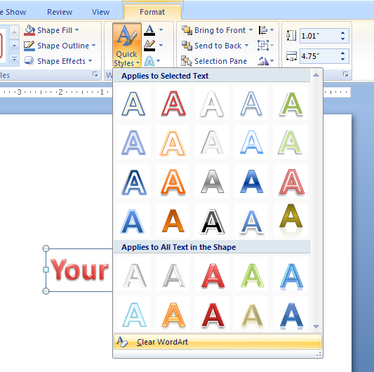 clipart word 2007 - photo #49