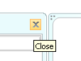 Click the Close button on the Text pane to close the Text pane.