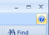 Click the Help button on the Ribbon.