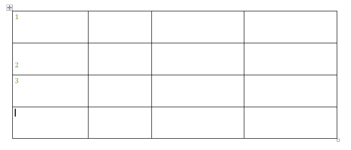 of Rows and Columns