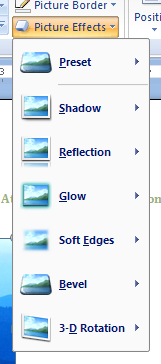 Click the Picture Effects button