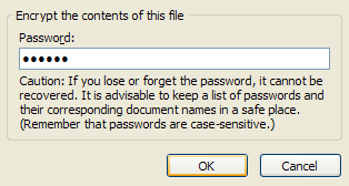 Type a password.