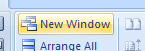 Click New Window to open a new window for the current document.