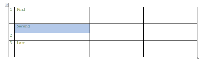 Change Cells Margins