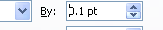 Then specify a point size to expand or condense spacing by the amount specified.