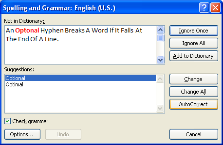 Check Spelling All At Once : Spelling « Documentation « Microsoft Office Word  2007 Tutorial