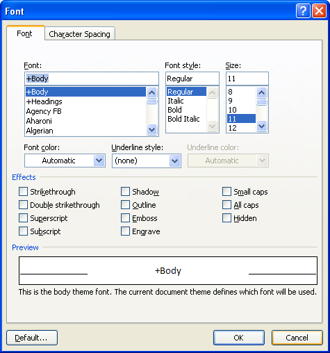 http://www.java2s.com/Tutorial/Microsoft-Office-Word-2007Images/Choosing_Dialog_Box_Options___Click_Cancel_Button_To_Close_Dialog.PNG