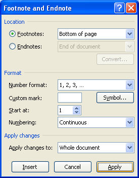In many dialog boxes, you can also click an Apply button to apply your changes without closing the dialog box.