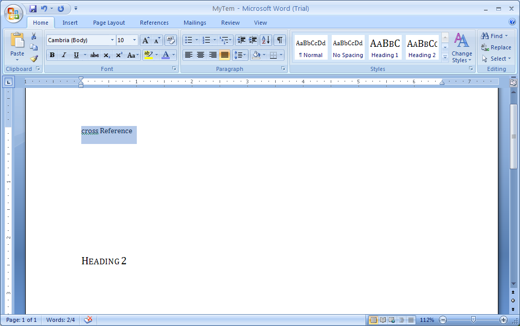 Microsoft Office Word 2007      img-1
