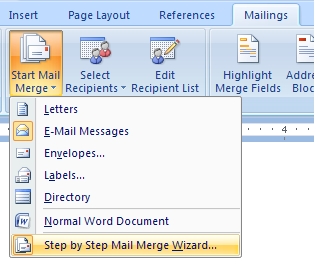 Create Labels Using Mail Merge