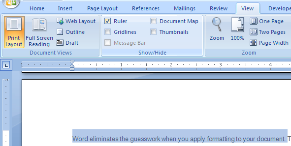 Creating A Hanging Paragraph Formatting Style Formatting Microsoft Office Word 2007 Tutorial