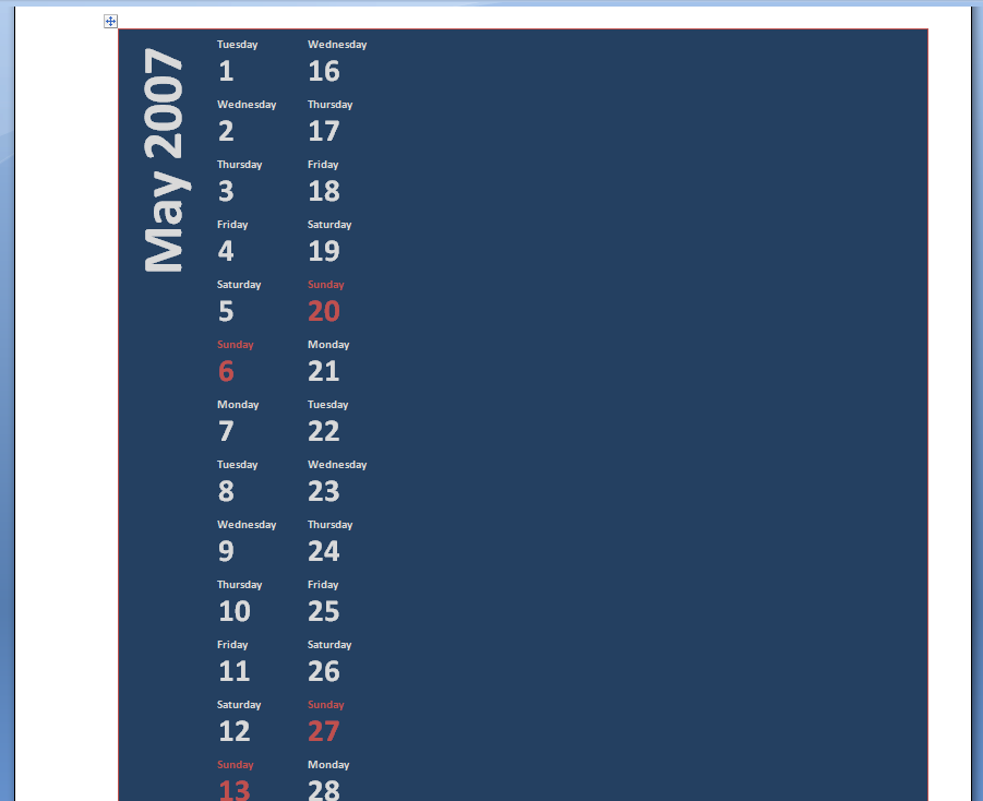 You can clear the sample data from the table by selecting the table and pressing Delete.