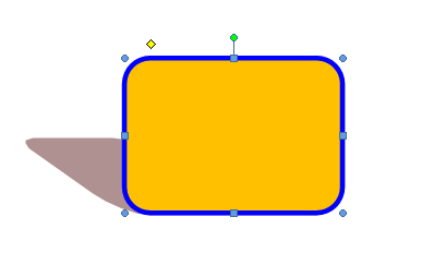 Change the shape attributes: fill color or effect, text color, outline color and style; and font type, style, and size.