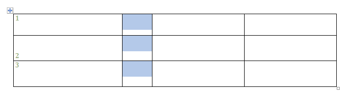 Delete Table, Rows, Columns, or Cells