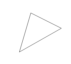 For an open polygon, double-click the last point in the polygon.