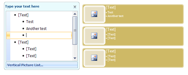 At the end of a line, press Enter to insert a line (shape)