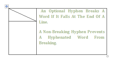 Press Enter to start a new paragraph within that cell.