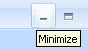 Minimize button: Click to shrink a window to a taskbar button.