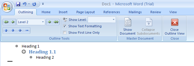 plus or minus in word