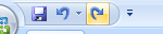 Click the Redo button on the Quick Access Toolbar to restore your last undone action.