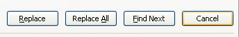 If you want to cancel the replace, click Cancel.