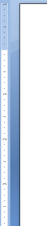 The vertical ruler is along the left edge of the document.