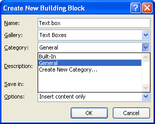 You can save the text box in Building Blocks.dotx or Normal.dotm