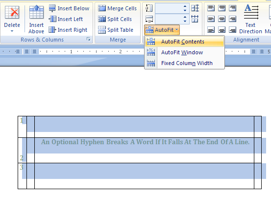 Then click AutoFit to Contents or AutoFit to Window.