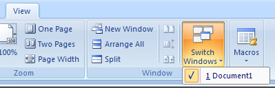 Then click Switch Windows