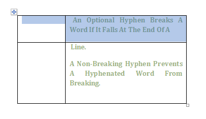 Then drag to select the rows you want.