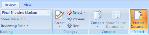 Types of editing restrictions