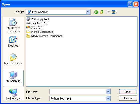 Load file from FileDialog
