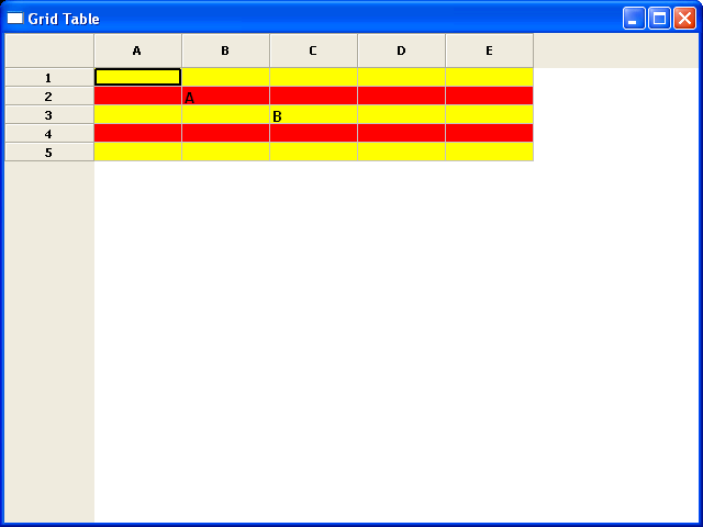 subclass PyGridTableBase