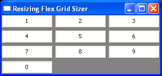 use FlexGridSizer